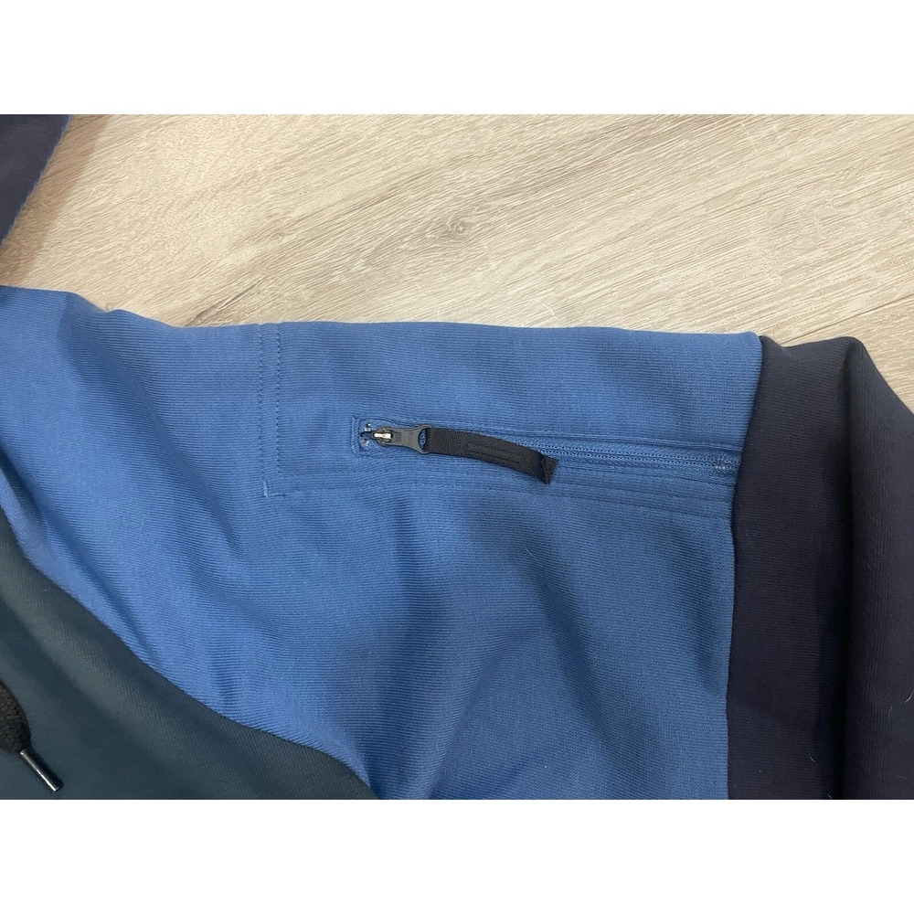 NWT Nike Dri-FIT Mens Colorblock Full Zip Hoodie Blue Teal DQ4787-454 - Picture 6 of 6